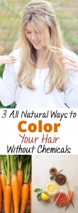 3 All Natural Ways to Color Your Hair Without Chemicals