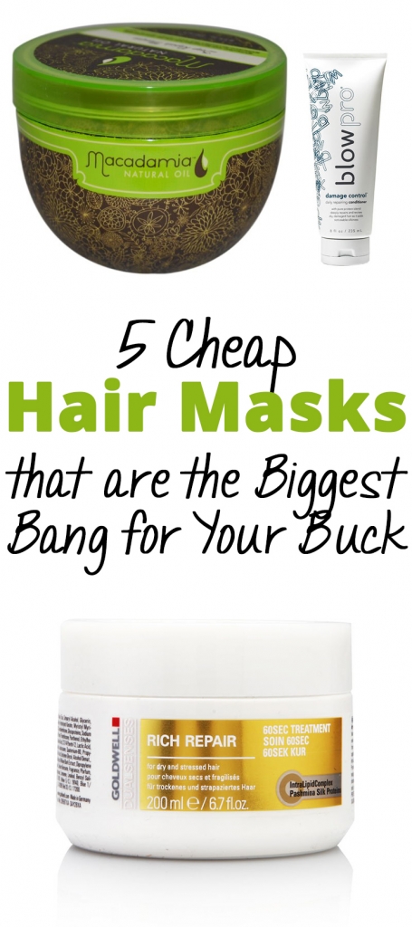 5 Cheap Hair Masks that are the Biggest Bang for Your Buck