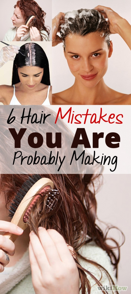 6 Hair Mistakes You Are Probably Making 