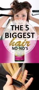 The 5 Biggest Hair No-No's