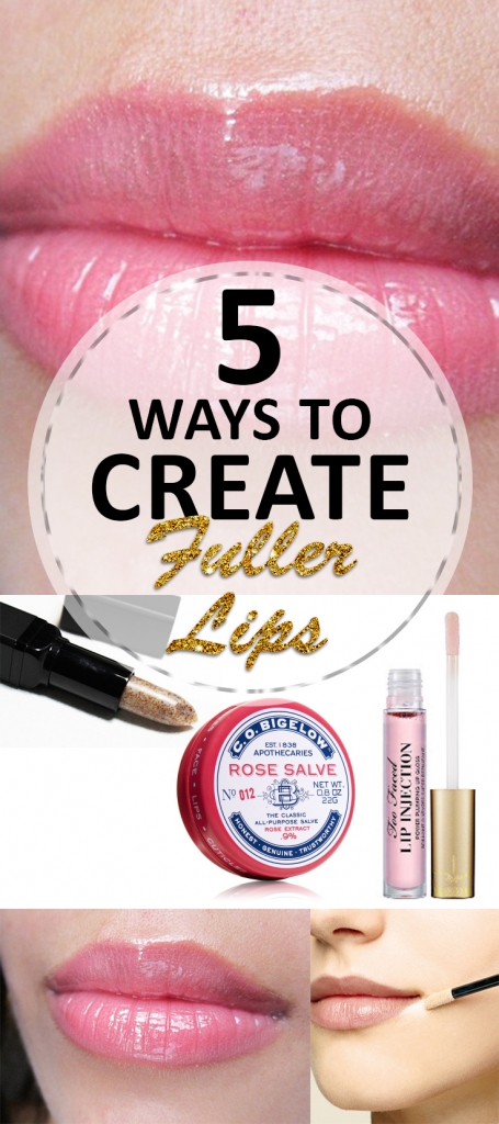 5 Ways to Create Fuller Lips