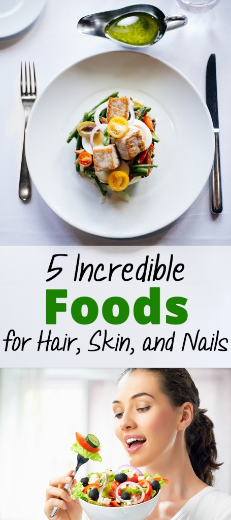 5 Incredible Foods for Hair, Skin, and Nails