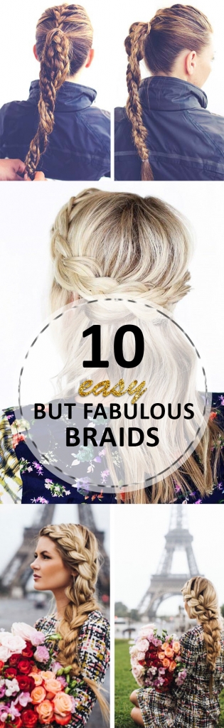 10 Easy but Fabulous Braids