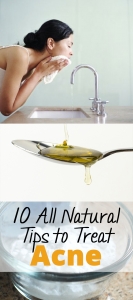 10 All Natural Tips to Treat Acne