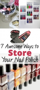 7 Awesome Ways to Store Your Nail Polish