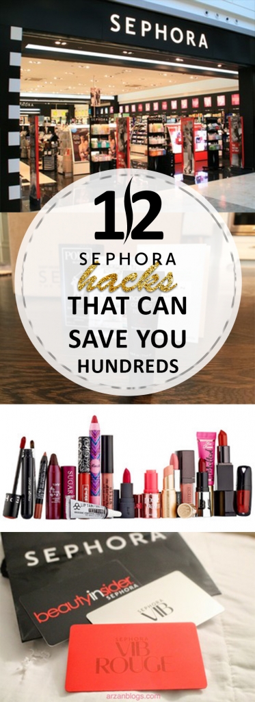 12 Sephora Hacks that Can Save You Hundreds