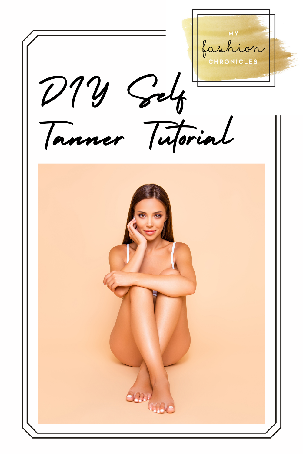 Myfashionchronicles.com has tons of fresh ideas for looking great all the time! Who doesn't love the glow of a nice tan? Save money and get the same awesome results with this homemade self tanner!